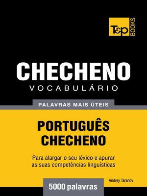 cover image of Vocabulário Português-Checheno